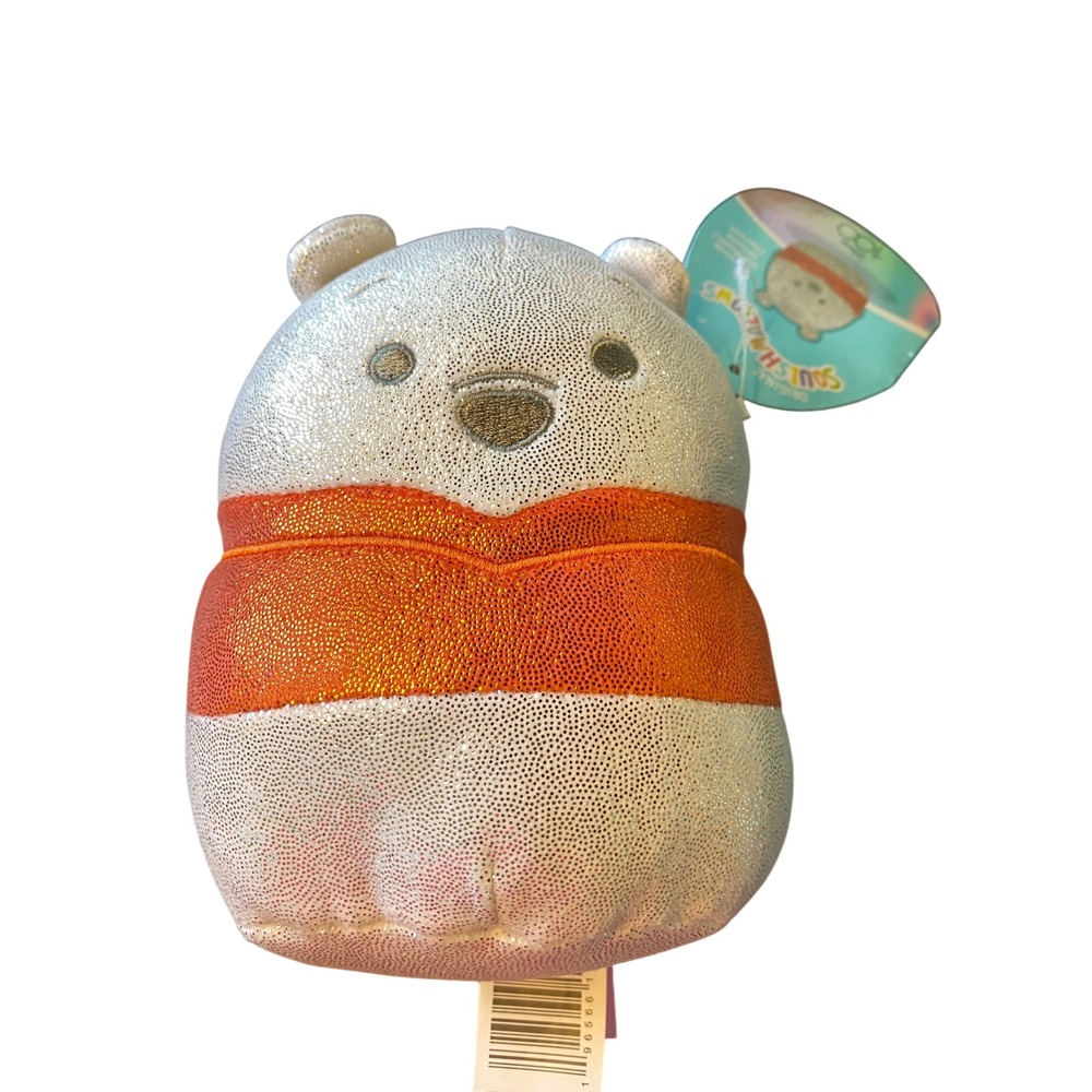 Squishmallows Winnie the Pooh Disney 100 Silver Sparkle Plush‎ Toy